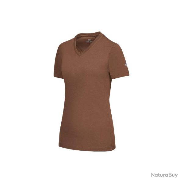 Chemise femme Haix Flextreme coton polyester coupe cintr�e - Marron / S