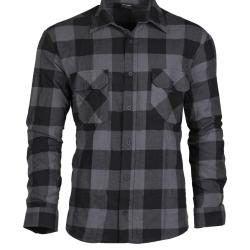 Chemise Mil-Tec de b&ucirc;cheron en version l&eacute;g&egrave;re coton - Gris / S