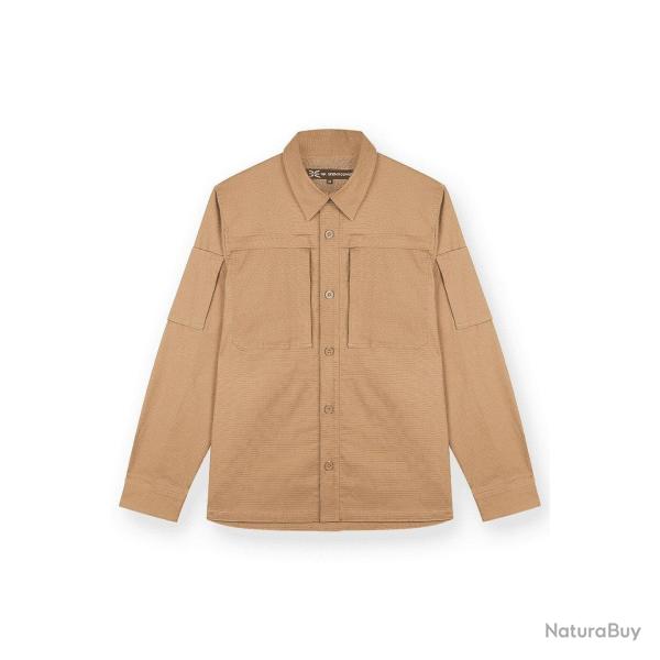 Chemise Survivor Ripstop GK Undercover 220 g/m� 10 poches - Coyote / L