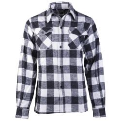 Chemise type b&ucirc;cheron Mil-Tec en coton 330 g/m&sup2; &agrave; deux poches - Vert olive / XL