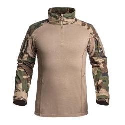 Chemise UBAS A10 Equipment Fighter &agrave; &eacute;paules Ripstop - Camo FR/CE / 3XL