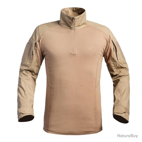 Chemise UBAS A10 Equipment Fighter � �paules Ripstop - Tan / XS