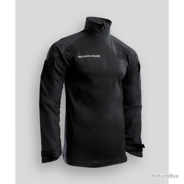 Chemise UBAS manches longues GK Professional S�curit� Priv�e - Noir / S