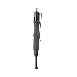 Clef menottes ASP &agrave; clip acier inoxydable et polym&egrave;re embout - Autre