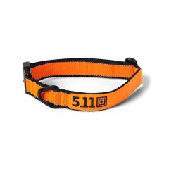 Collier pour chien 5.11 Tactical Mission Ready en nylon - Orange Fluo / L