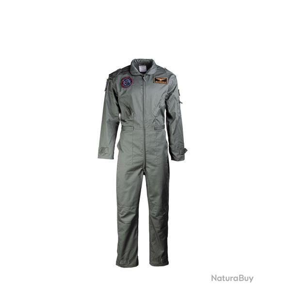 Combinaison de vol type US Mil-Tec enfant en polycoton - Vert olive / XXL