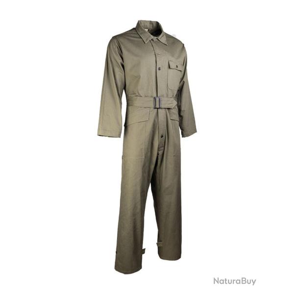 Combinaison type US Mil-Tec en coton serg� - Vert olive / S