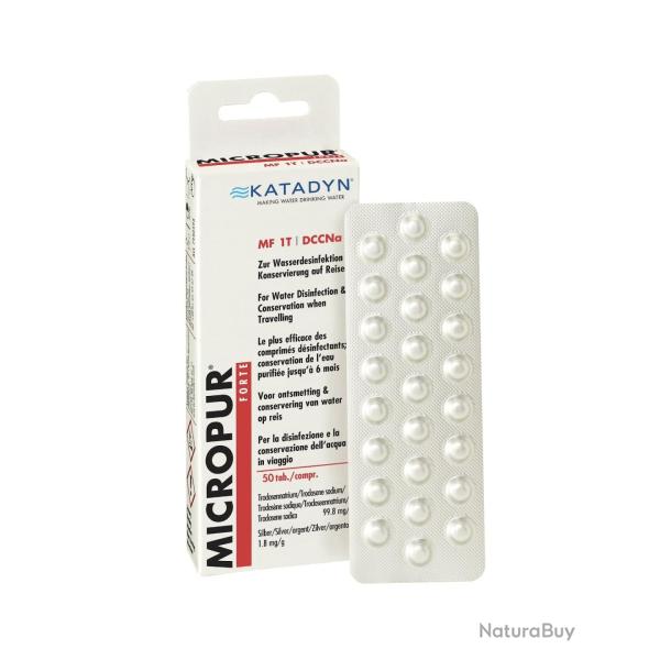 Comprim�s de d�sinfection de l'eau Micropur Forte MF1 bo�te - Autre