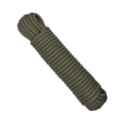 Corde A10 Equipment Paracorde EXP&Eacute;DITION 15 m x 7 mm L. 15 m - Vert Olive