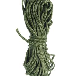 Cordelette multi-usages Mil-Tec en polypropyl&egrave;ne 3 mm - Vert olive
