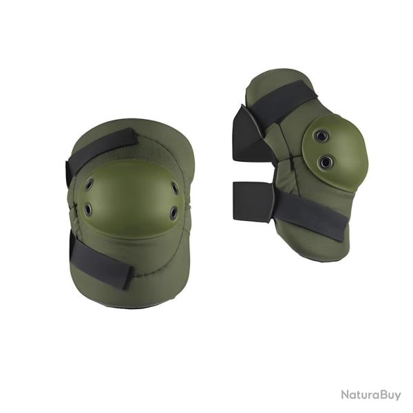 Coudi�res Alta Tactical AltaFlex AltaLok coque souple - Vert olive