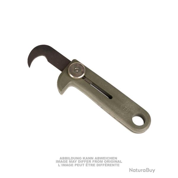 Coupe-sangle de parachutiste de l'arm�e fran�aise, stock - Vert olive