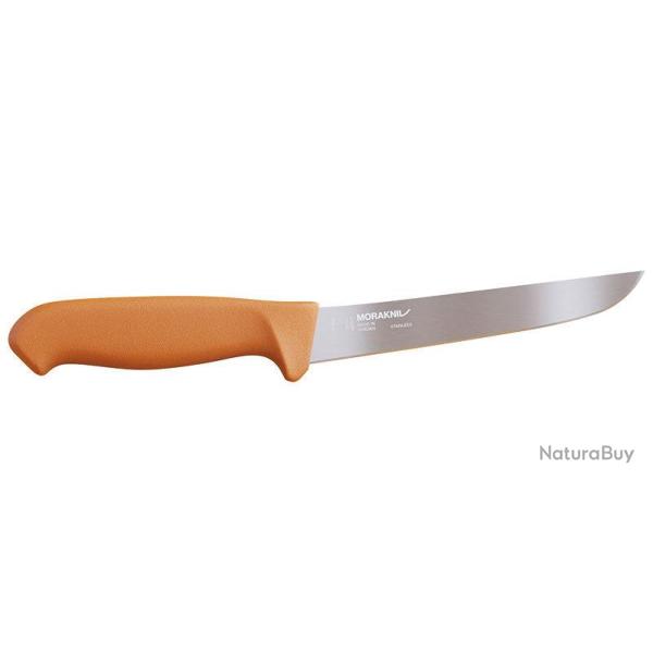 Couteau � d�sosser Morakniv Hunting Straight Boning - Orange