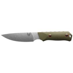 Couteau &agrave; lame fixe Benchmade Raghorn 15600 acier CPM S30V - Vert