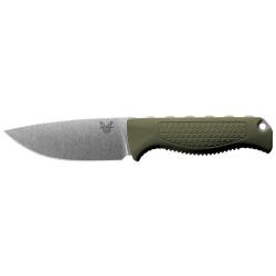Couteau &agrave; lame fixe Benchmade Steep Country 15006 acier CPM - Vert