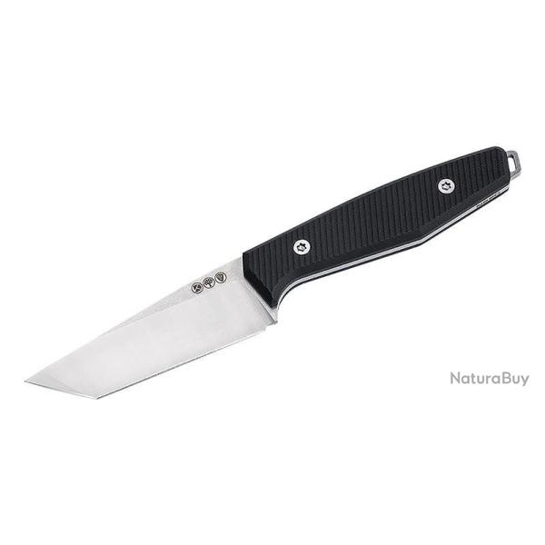 Couteau � lame fixe Boker AK1 American Tanto acier N690 - Noir