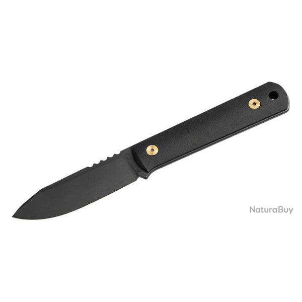 Couteau � lame fixe Boker BFF Packlite Allblack Stargaze - Noir