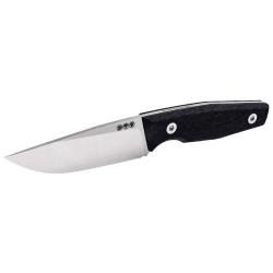 Couteau &agrave; lame fixe Boker Daily Knives AK4 14C28N acier 14C28N - Noir