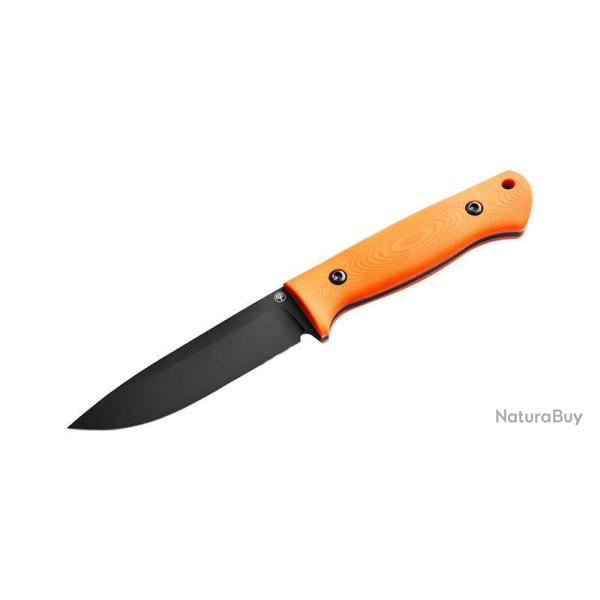 Couteau � lame fixe Boker DBK Bushfriend 2000 acier 80CrV2 - Orange