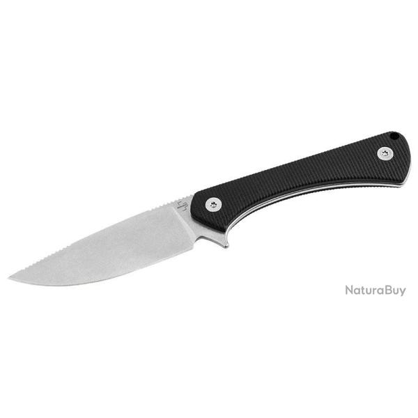 Couteau � lame fixe Boker Magnum Brasa 14C28N acier 14C28N - Noir
