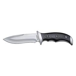 Couteau &agrave; lame fixe Boker Magnum Capital acier 440A - Noir