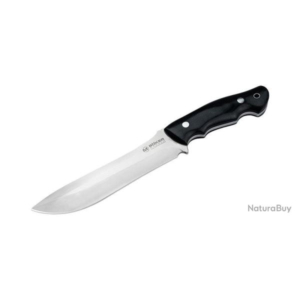 Couteau � lame fixe Boker Magnum Collection 2023 acier D2 - Noir