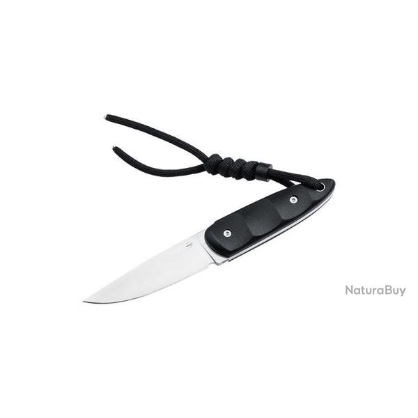 Couteau � lame fixe Boker Plus Pollywog acier Nitro-V - Noir