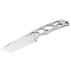 Couteau &agrave; lame fixe Boker Plus Superlight Tanto acier D2 - Gris