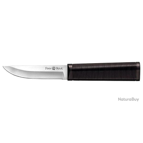 Couteau � lame fixe Cold Steel Finn Bear acier 4116N - Noir