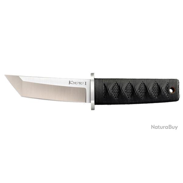 Couteau � lame fixe Cold Steel Kyoto Mini japanese tanto point - Noir