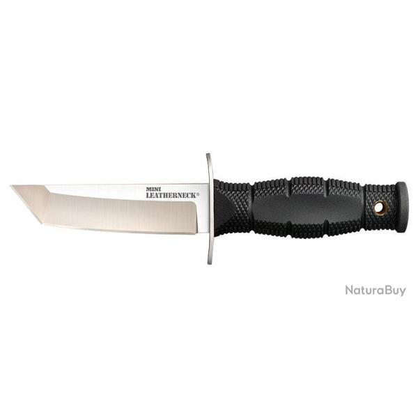 Couteau � lame fixe Cold Steel Mini Leatherneck acier 8Cr13MoV - Noir / Tanto