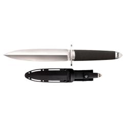 Couteau &agrave; lame fixe Cold Steel San Mai Tai Pan acier VG10 San - Noir