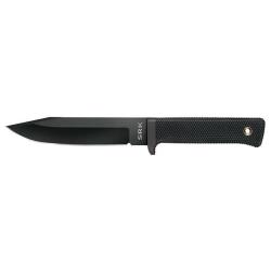 Couteau &agrave; lame fixe Cold Steel SRK acier SK-5 lame 152 mm - Noir