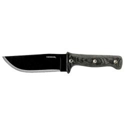 Couteau &agrave; lame fixe Condor Crotalus acier 1075 High Carbon - Gris