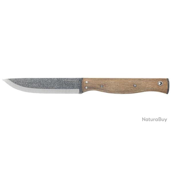 Couteau � lame fixe Condor Narrowsaur acier 1095 High Carbon - Bois naturel