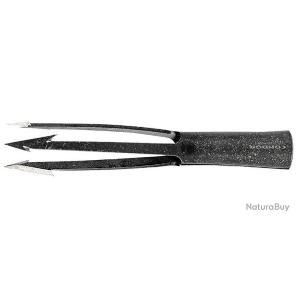 Couteau � lame fixe Condor Piranha Harpon acier 1075 High - Autre