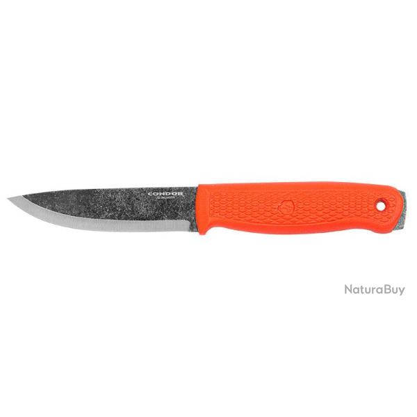 Couteau � lame fixe Condor Terrasaur 63849 acier 1095 High - Orange