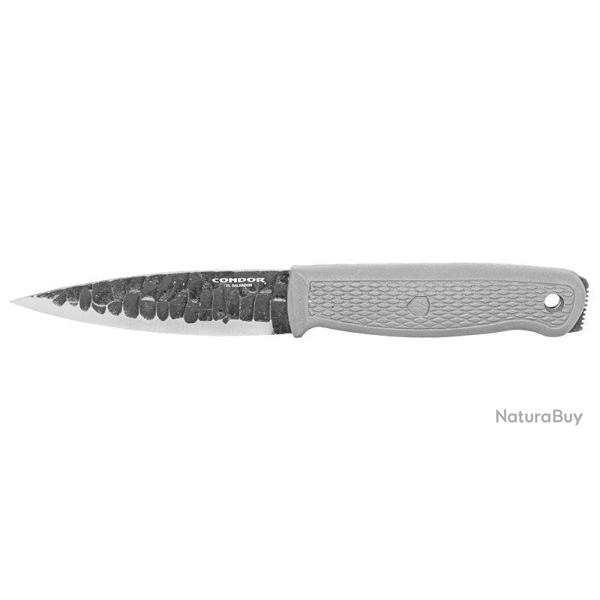 Couteau � lame fixe Condor Trog acier 1095 High Carbon - Gris