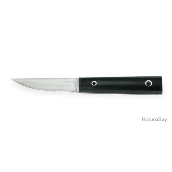 Couteau � lame fixe Condor Urban EDC Puukko acier 1095 High - Noir