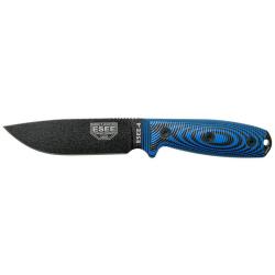 Couteau &agrave; lame fixe ESEE ESEE-4 - 116 mm acier Carbone - Autre
