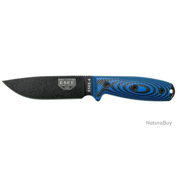 Couteau � lame fixe ESEE ESEE-4 - 116 mm acier Carbone - Autre