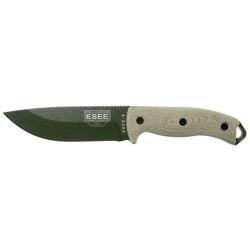 Couteau &agrave; lame fixe ESEE ESEE-5 5POD017 acier Carbone - Autre