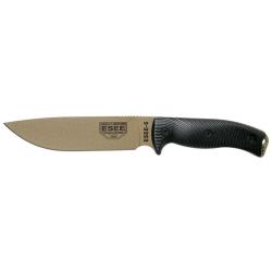 Couteau &agrave; lame fixe ESEE ESEE-6 6PDE001 acier Carbone - Marron