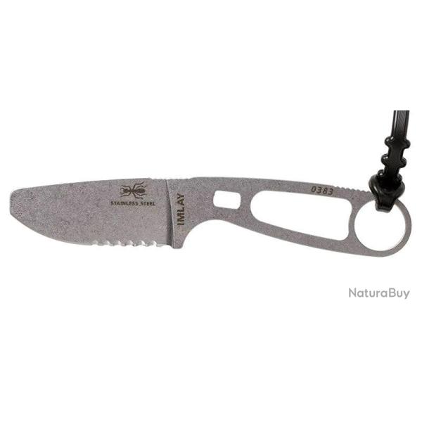 Couteau � lame fixe ESEE Imlay - Etui acier 440C (inox) - Autre