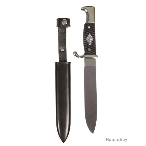 Couteau � lame fixe Mil-Tec lame inox 16 cm manche en alliage - Autre