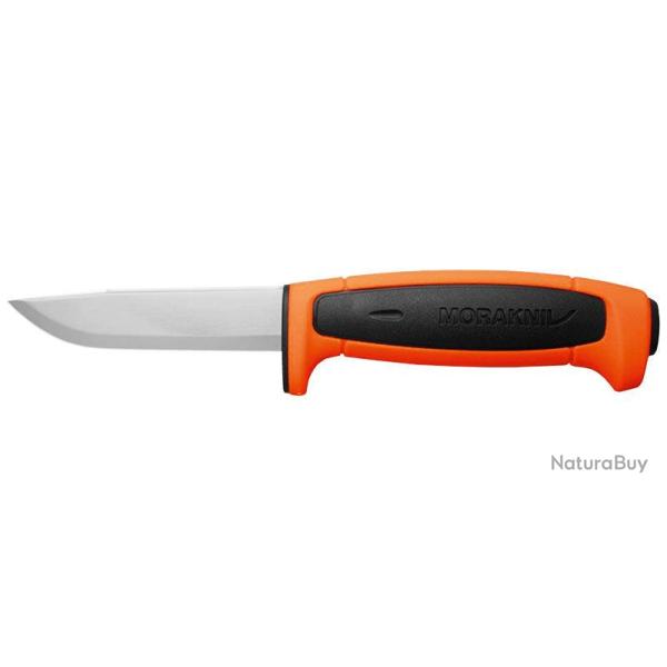 Couteau � lame fixe Morakniv Basic 546 acier inoxydable 12C27 - Orange