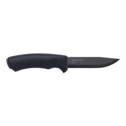 Couteau &agrave; lame fixe Morakniv Bushcraft BlackBlade carbone - Noir