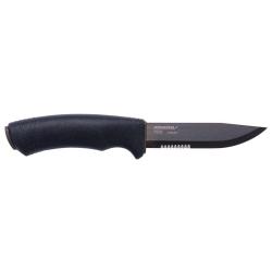 Couteau &agrave; lame fixe Morakniv Bushcraft BlackBlade SRT - Noir