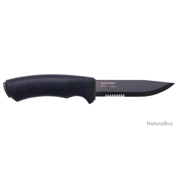Couteau � lame fixe Morakniv Bushcraft BlackBlade SRT - Noir