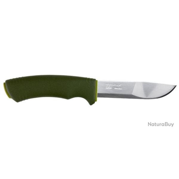 Couteau � lame fixe Morakniv Bushcraft Forest lame 109 mm - Vert